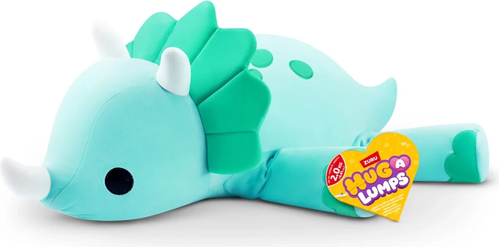 hug-a-lumps knuffel dino delilah - 80 cm