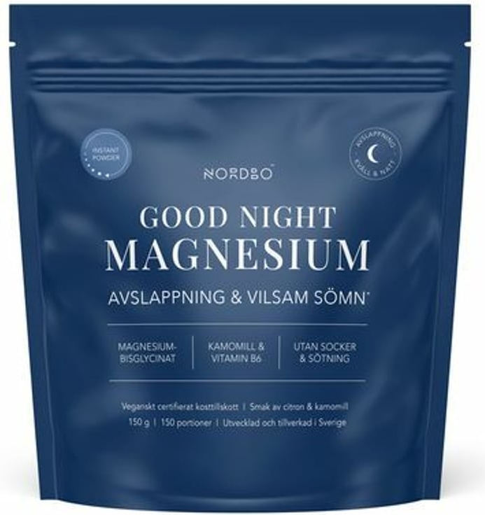 Good Night Magnesium Instant pulver - 150 gram