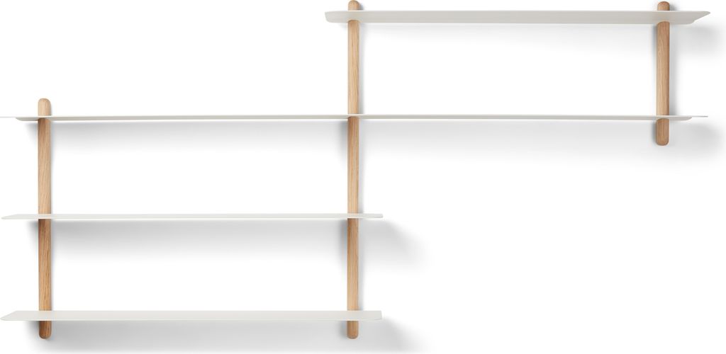gejst - nivo hylde b, eg/hvid | tomorrows design