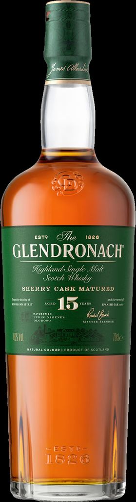 glendronach 15 yo 46%