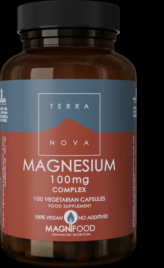 Magnesium Complex 100 mg - 100 Kapsler - TerraNova