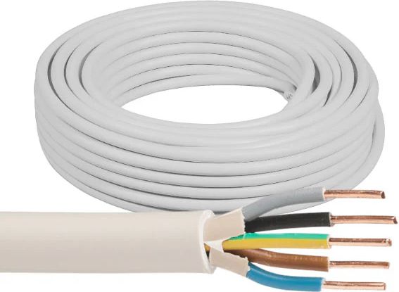 el kabel fxq - 5x10mm² - pr. meter 50a
