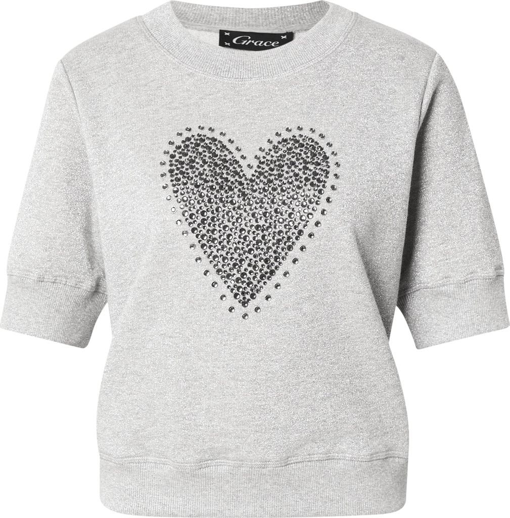 Grace Shirts 'HEART'  sølv