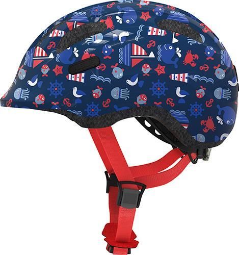 abus smiley 2.1 blue maritim med led lys