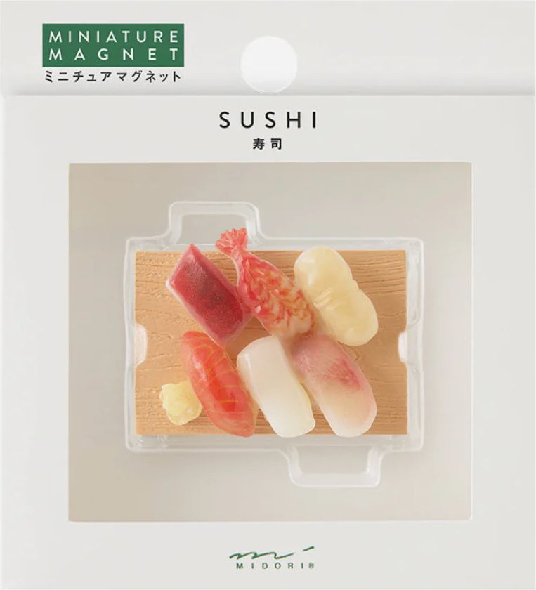miniature magnet 1pc sushi