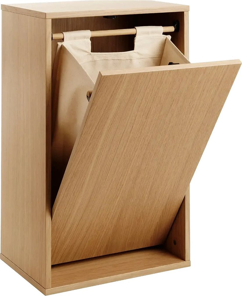 recollector opbevaringsboks/vasketøjskurv 38 l, nordic oak