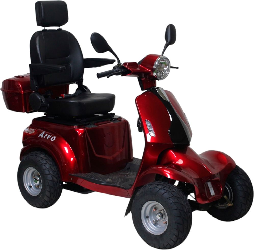 Arvo Mobilitetsscooter P900 Rød