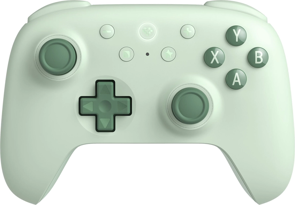 8bitdo ultimate 2c trådløs håndkontrol med hall effect - grøn