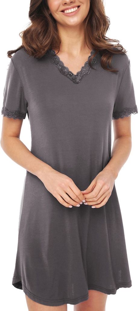 lady avenue bamboo nightdress ss