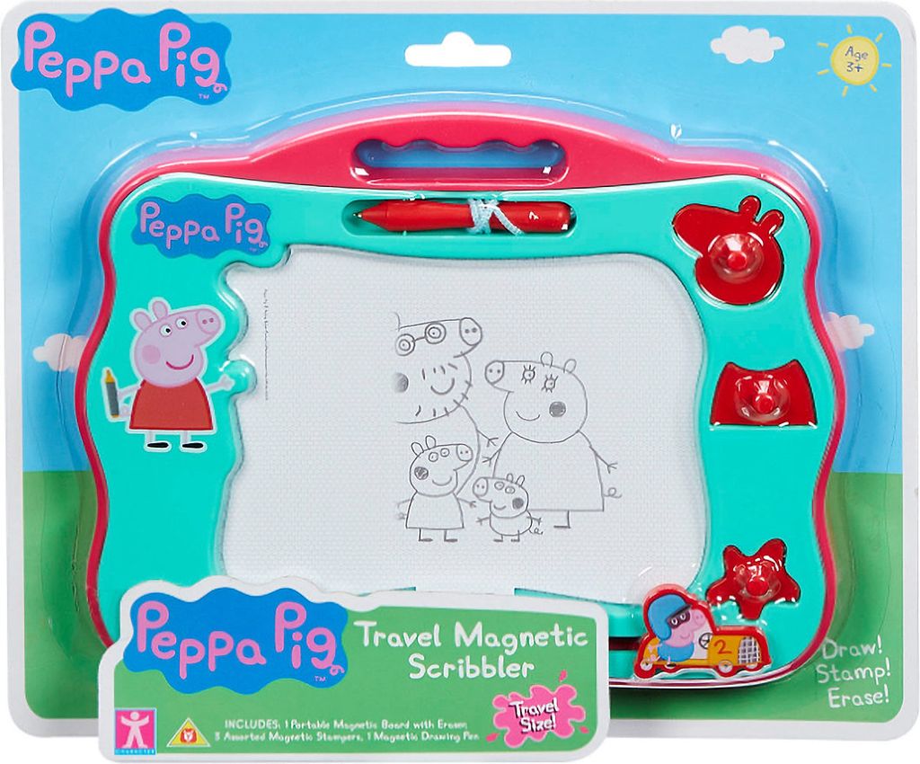Peppa Pig  Activity Travle Magnetic Scribbler