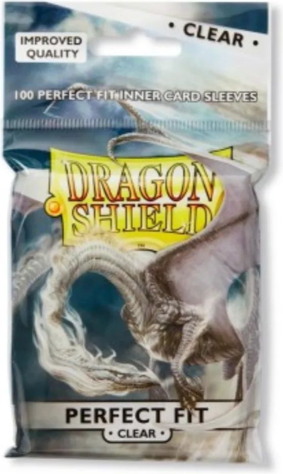 Dragon Shield Perfect Fit Clear 100 Sleeves