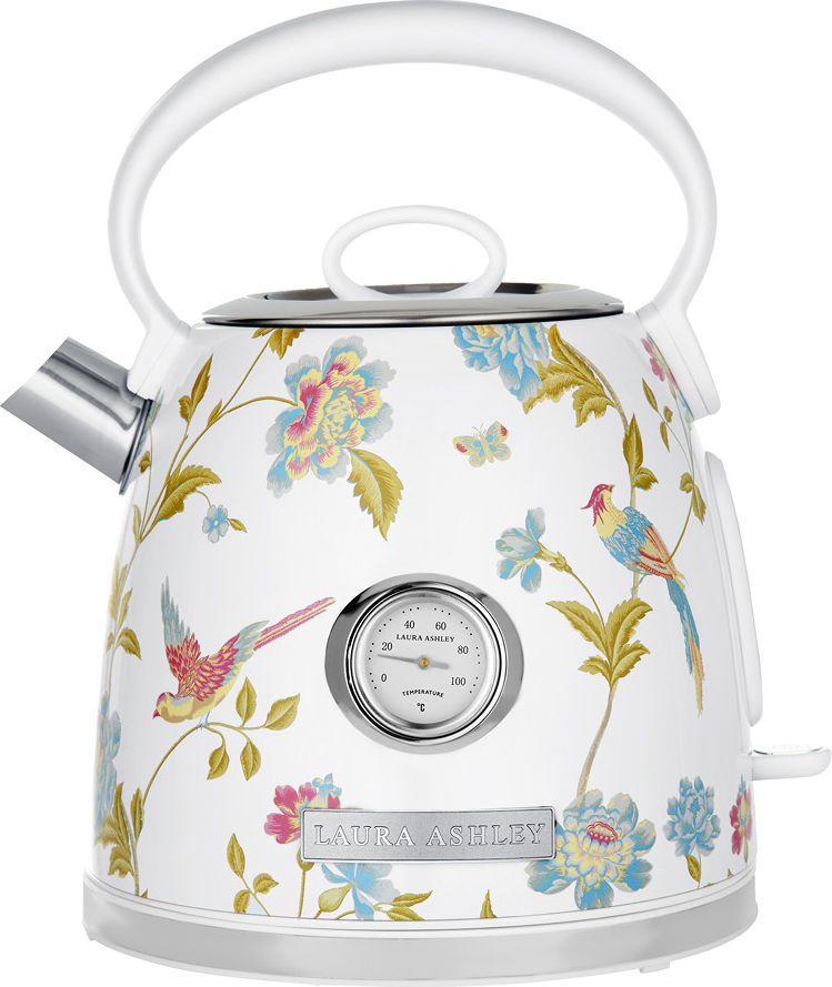 Laura Ashley Elkedel - Kuppel - 1,7 liter - 2200 watt - Automatisk sluk