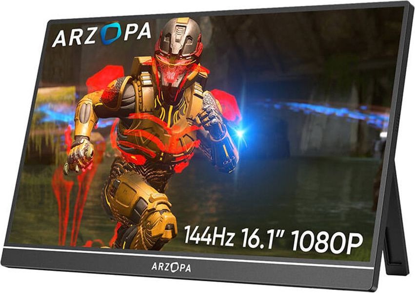 Arzopa Z1FC Bærbar PC Skærm - 16,1" FHD, 144Hz, HDR10