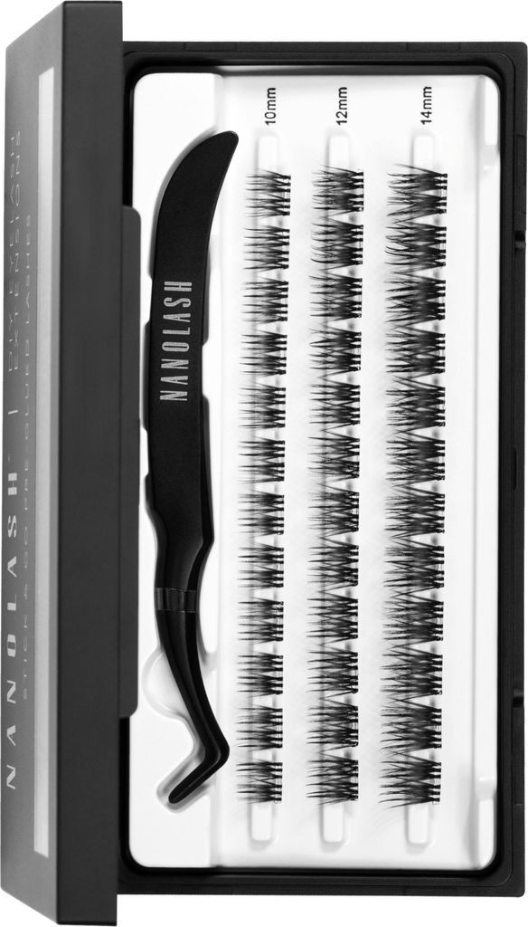 Nanolash DIY Eyelash Extensions Stick Go Pre Glued Lashes Classy - 77 g