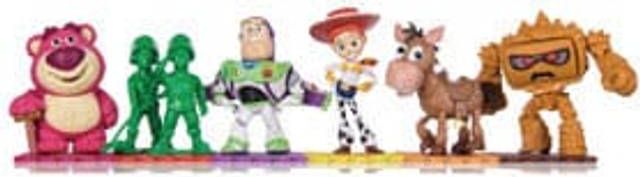 YuMe Toy Story Hero Box Mini Figures 8 cm Display