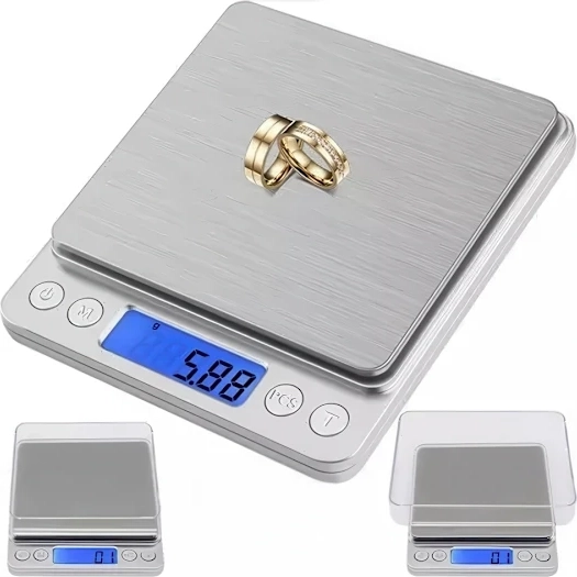 Ruhhy Køkkenvægt 0.01-500g