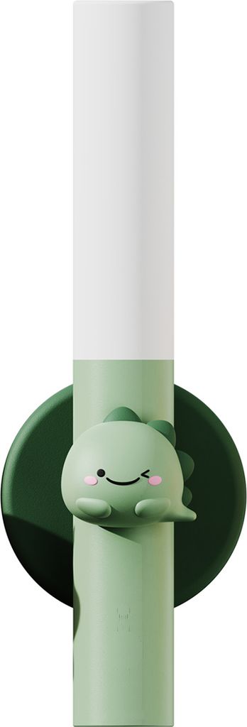 the zoofamily lampe - 3-i-1 - grøn m. dino