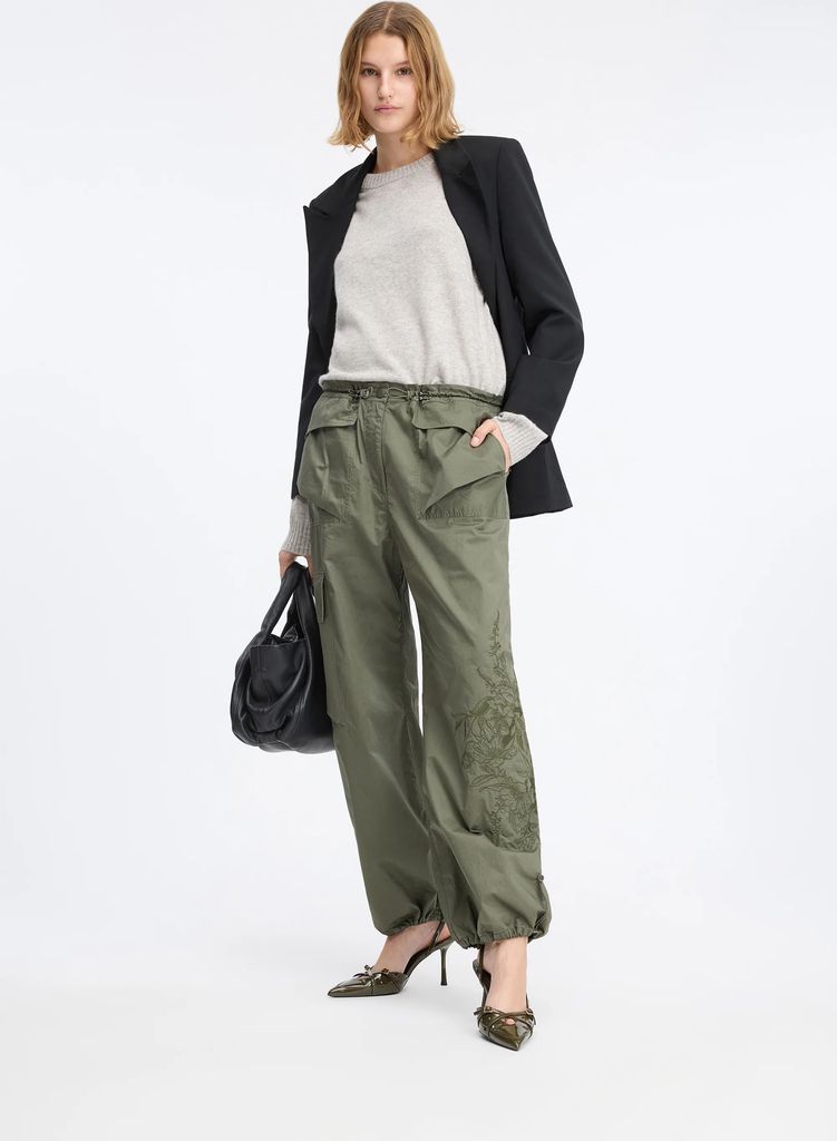 Munthe Unform Army Cargo Bukser - Khaki Green