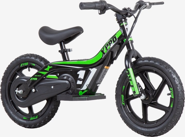 elektrisk balanscykel x-pro balance 14" 10 km/h green