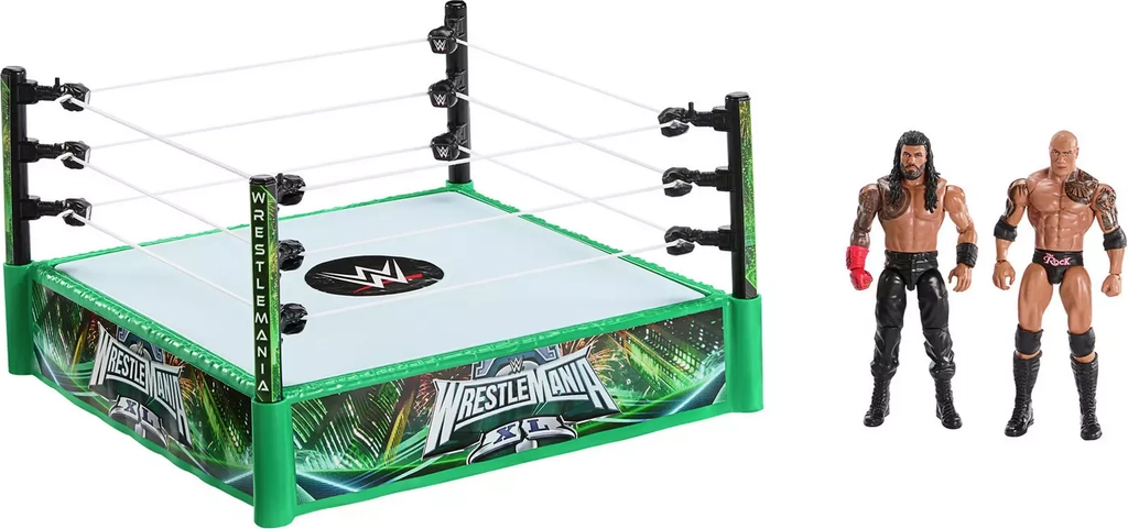 WWE Bloodlines Rules Playset with Ring & 2 Action Figures
