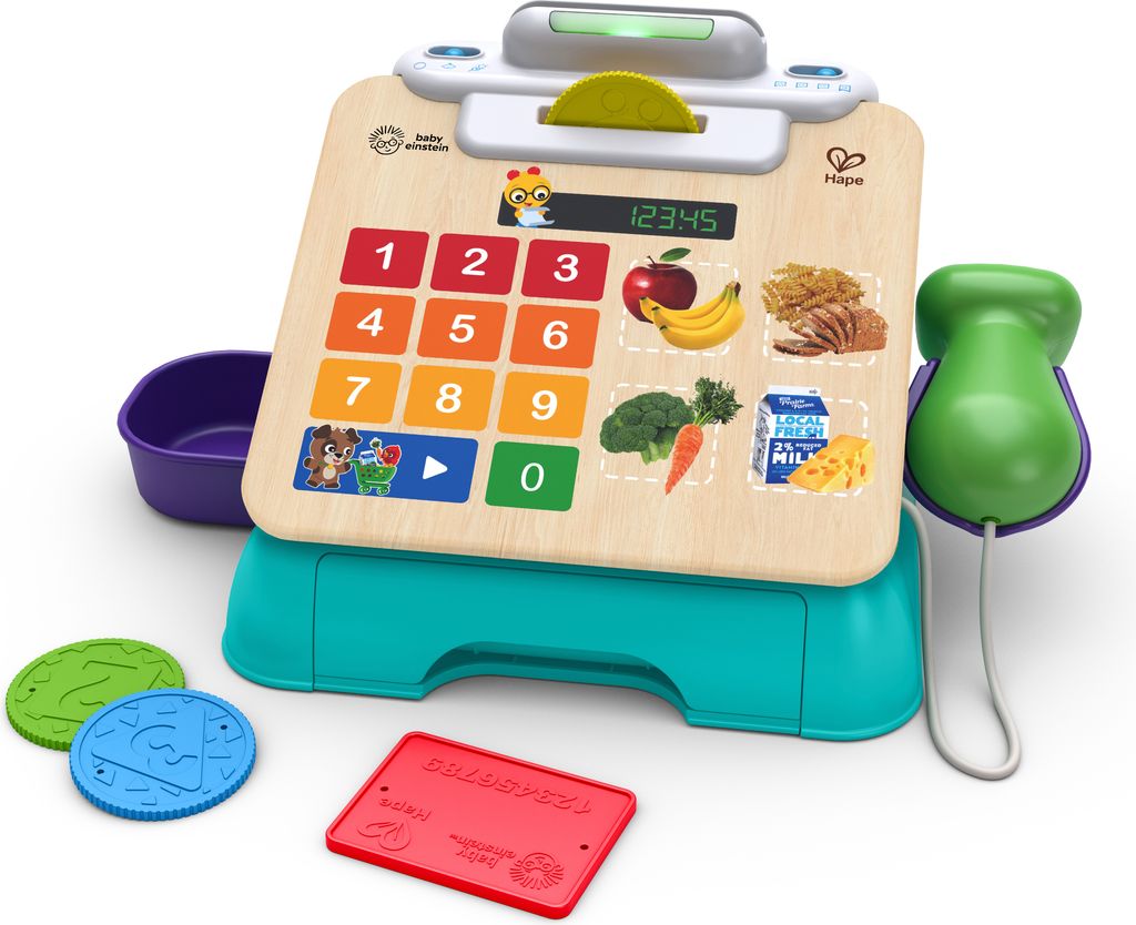 Hape Magic Touch Cash Register DK/NO/SE