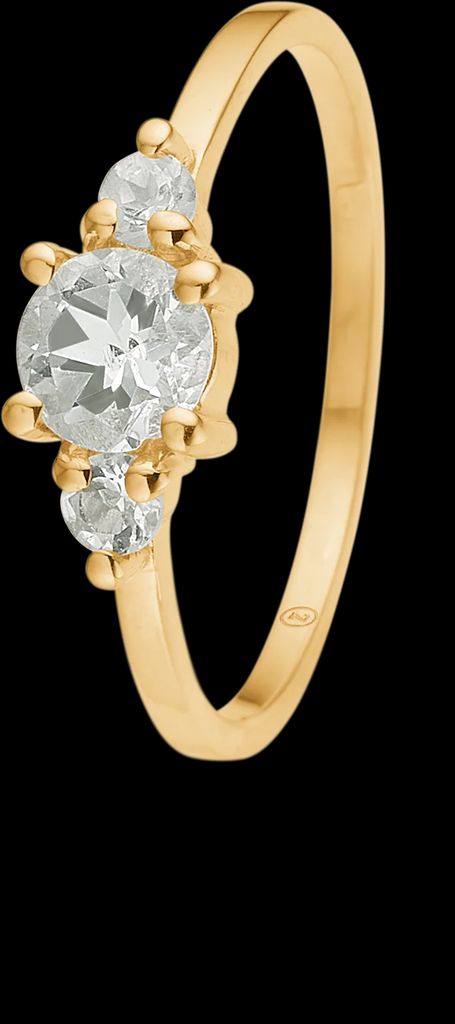 Mads Z White Label Guld Nia Ring 8 kt Guld Plaza