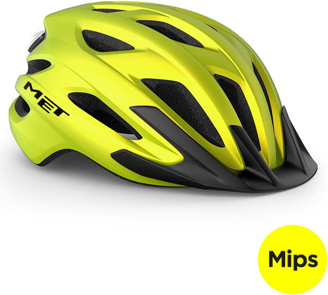 Met Crossover MIPS - Black/Matt