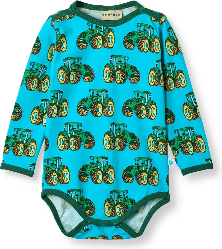 Elstar Langærmet Body - Blue glow - 92