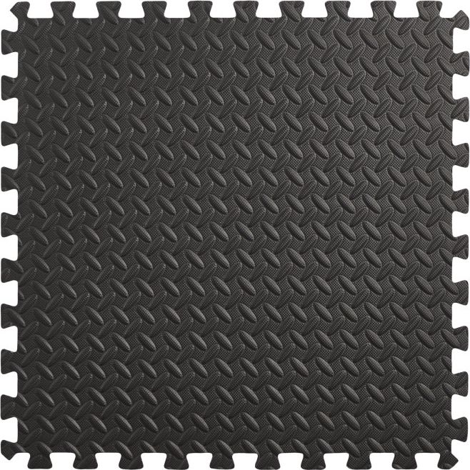 stødabsorberende gulvunderlag 61 x 61 cm 6-pk. - probuilder