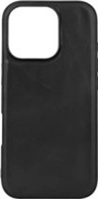 iphone 16 pro buffalo ægte læder cover - magsafe kompatibel - sort
