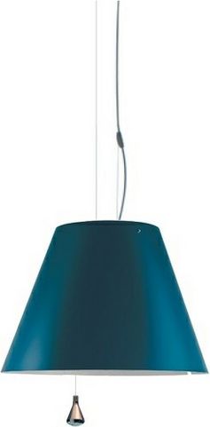 costanza pendel up/down petroleum blue - luceplan