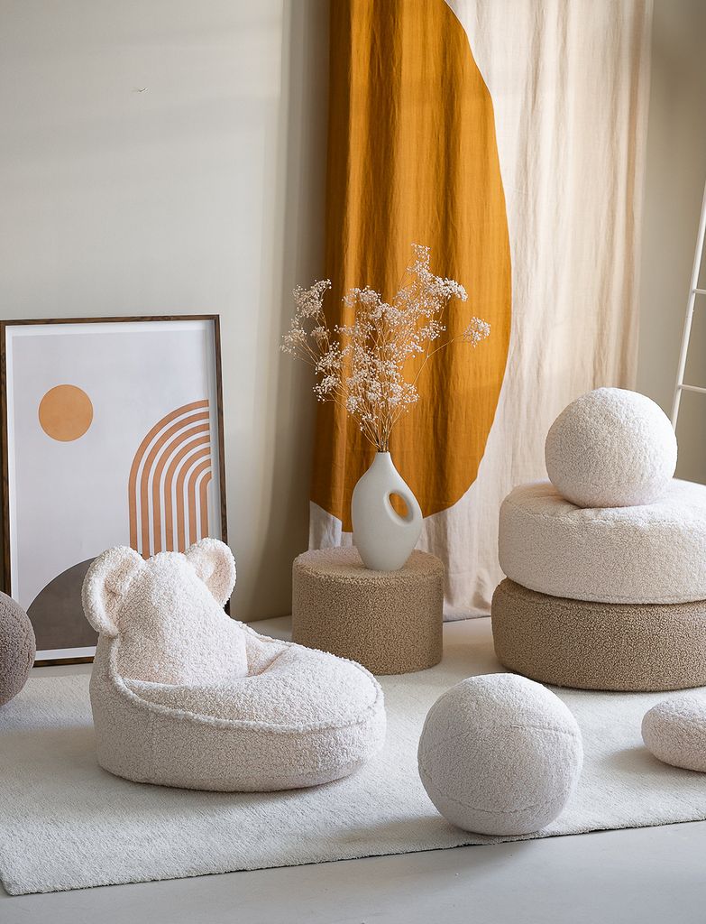 bear beanbag teddy - puffer