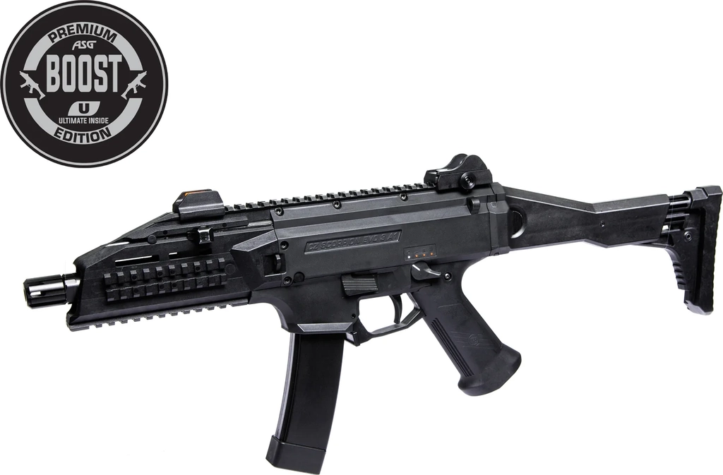 asg - cz scorpion evo 3 - a1 ultimate boost (opgraderet 2023 model)