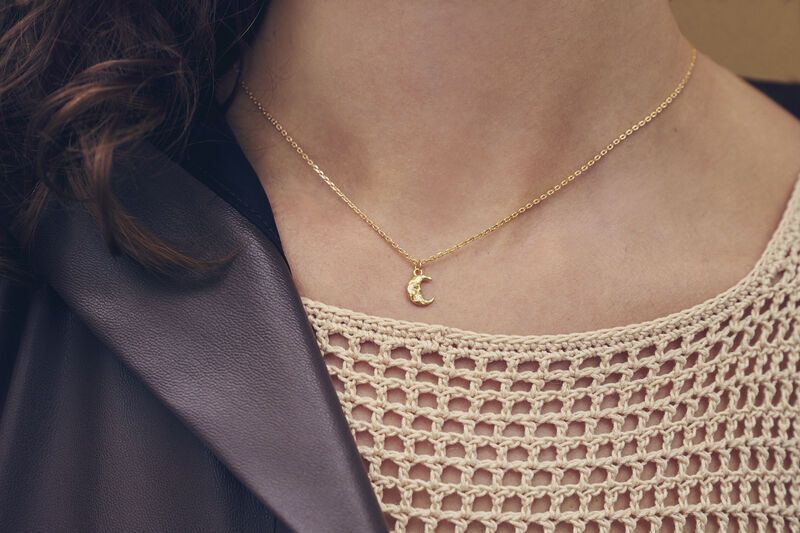 Maanesten Aila Necklace Length 45 cm + 3 cm ext. chain - Halskæder Med Vedhæng hos Magasin