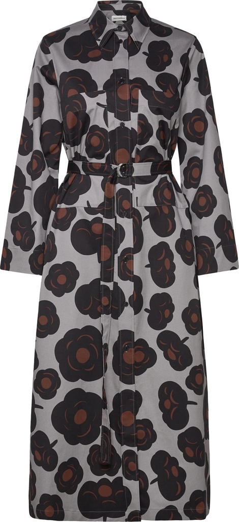 Marimekko Skjorte Kjole Molla Tumma - Grey