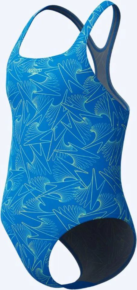 Speedo Badedragt Hyperboom Allover Medalist - Lilla