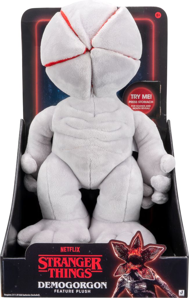 Stranger Things Stranger Things Feature Plush Demogorgon - Grey - ONE SIZE
