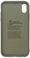 GreyLime iPhone X/XS Biodegradable Cover - Green
