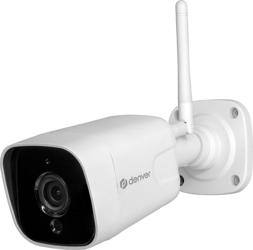Denver IOC-241 Udendørs Tuya Smart Home Kamera - Hvid