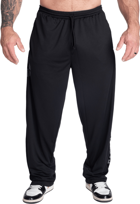 gasp inc mesh pants, black/grey, l