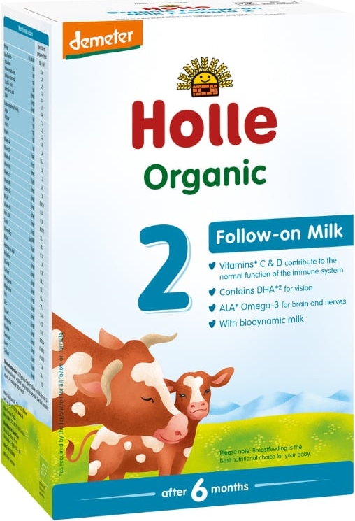 holle økologisk tilskudsmælk 2 (600 g)