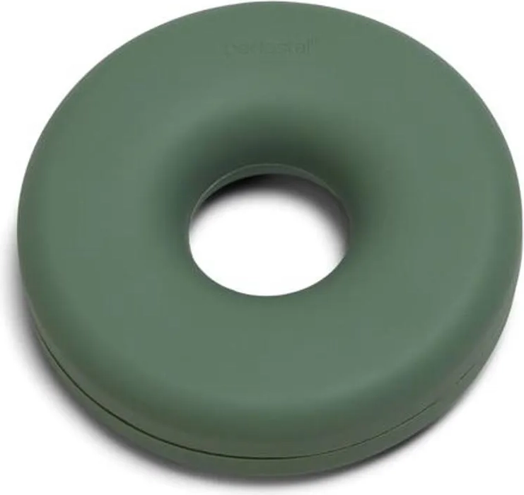 Pedestal Cable Bagel Mossy Green 14 cm