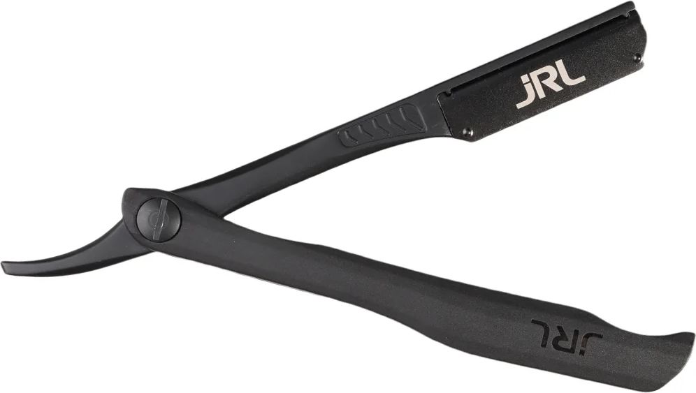 JRL Professional Magnetic Straight Edge Razor Black