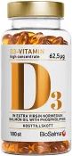 biosalma d3-vitamin 62,5µg high concentrate, 180 st