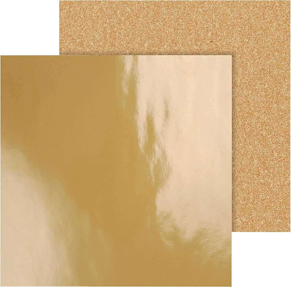 Vivi Gade Designpapir, ark 30,5x30,5 cm, 120 128 g, guld, Copenhagen, 2ass. ark