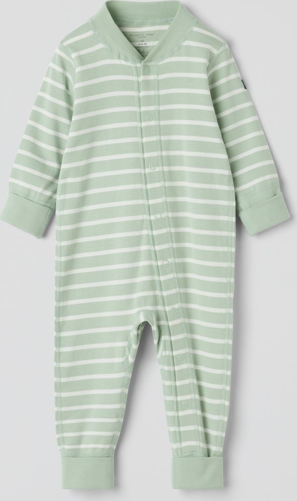 trikåoverall randig