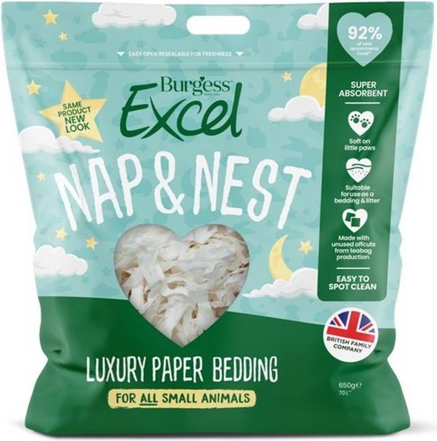 Burgess Excel Nap Nest Small Animal Bedding 650g