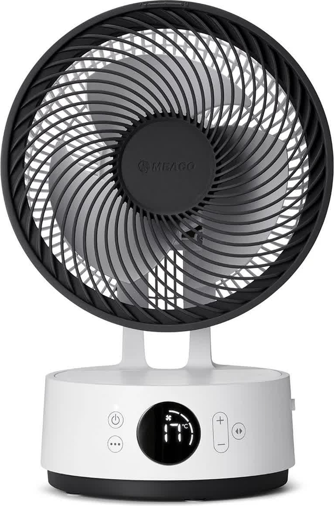 Meaco Sefte bordventilator Ø:23cm hvid/sort