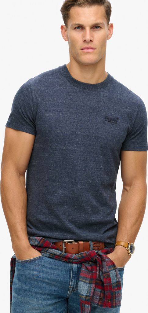 essential logo emb tee
