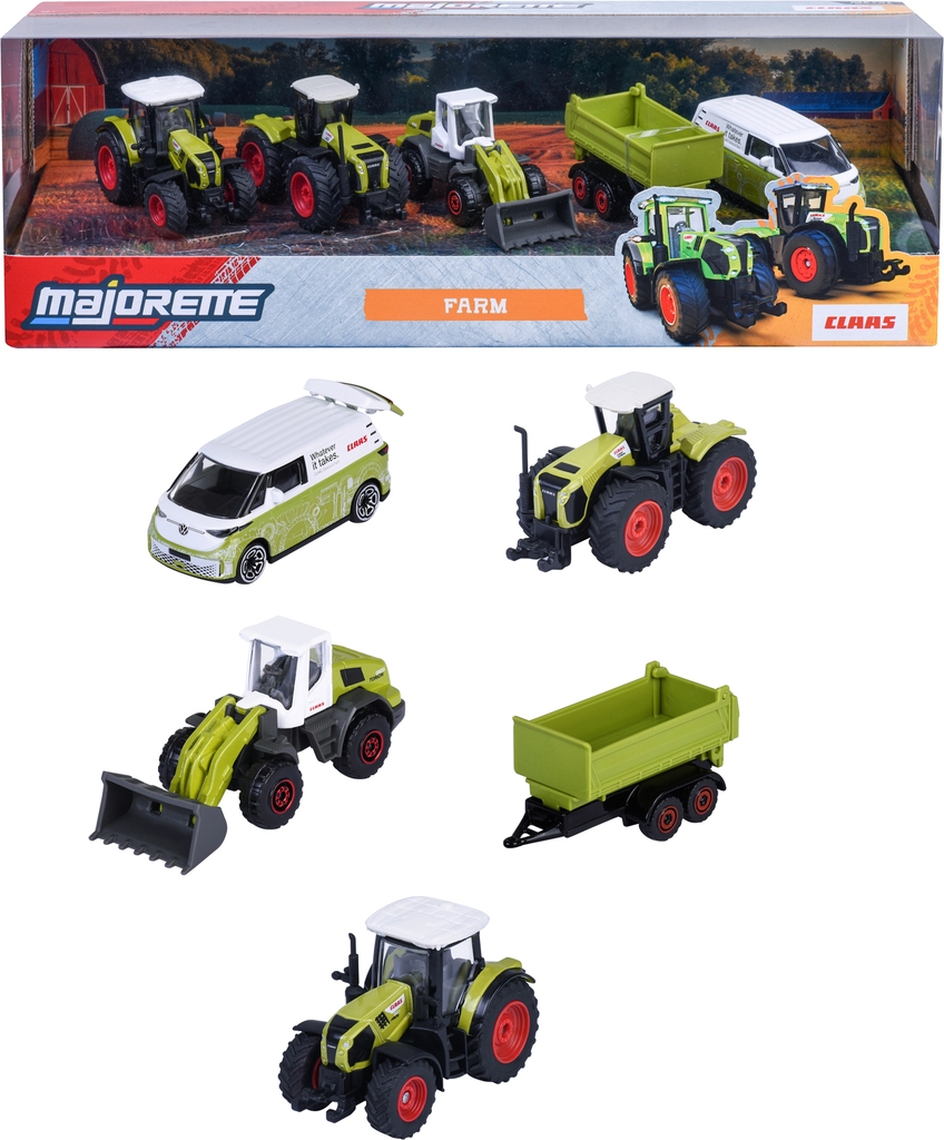 Majorette Claas Farm 5 Pak